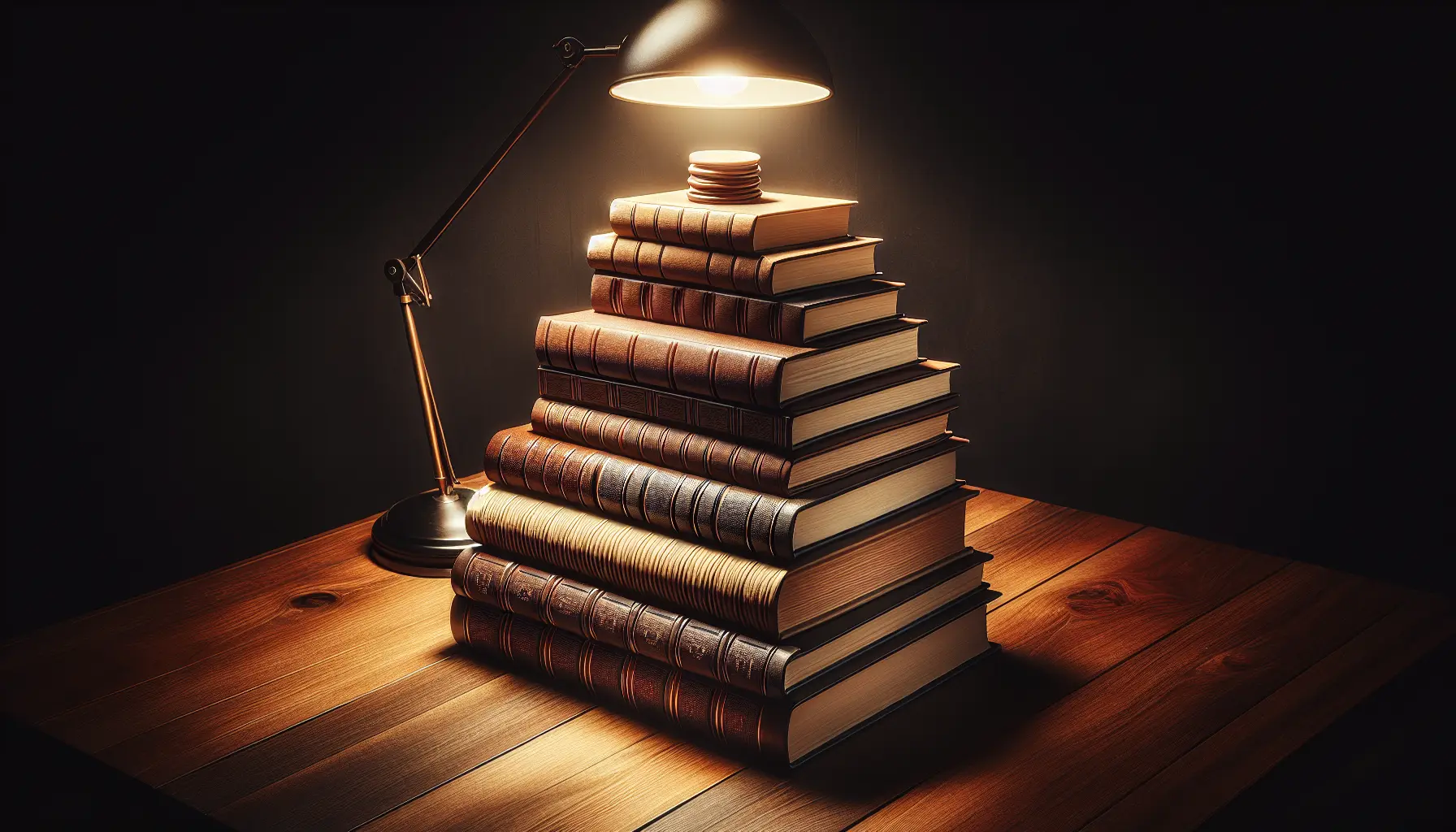 stack of discipline and self-control books